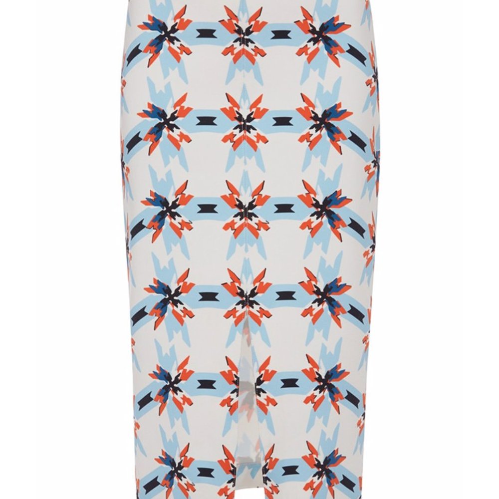 Tanya Taylor – 'Bundy' Print Pencil Skirt